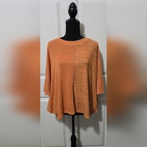 Ces Femme Orange Knit Shirt